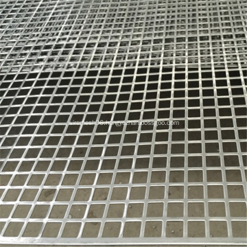 Aluminium Square Hole Perforated Metal Sheet